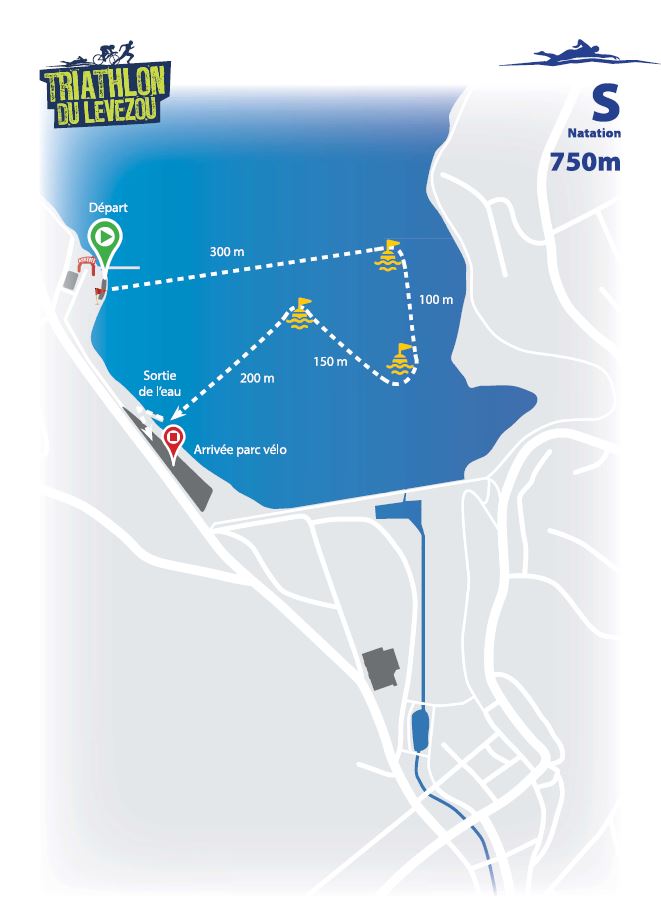 Parcours natation S Para-triathlètes